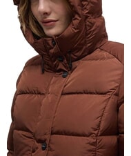 REFRIGIWEAR LADY LONG HUNTER Chaqueta larga de plumas caf&eacute; - Chaquetas de plumas de mujer - 3