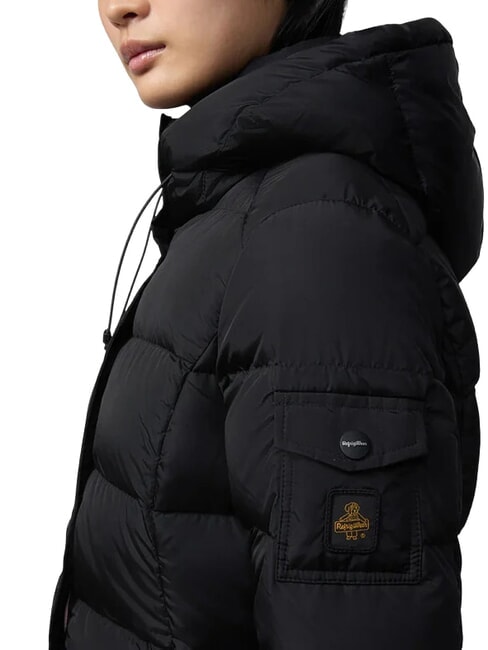 LADY LONG HUNTER Chaqueta larga de plumas negro - Chaquetas de plumas de mujer