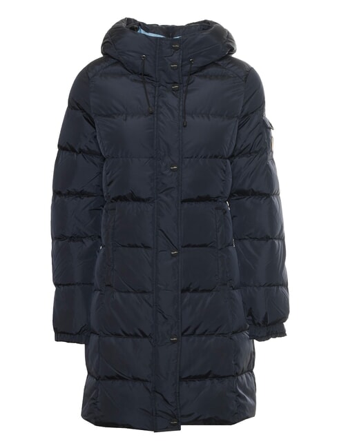 LADY LONG HUNTER Chaqueta larga de plumas azul oscuro - Chaquetas de plumas de mujer