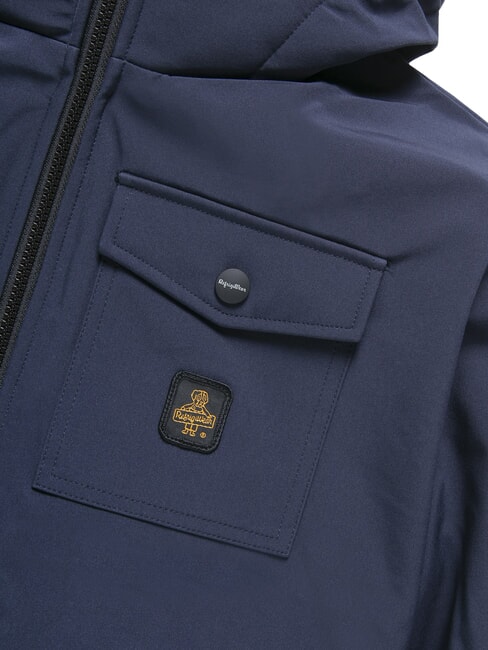 SOFT BOOT Chaqueta con capucha azul oscuro - Chaquetas de hombre