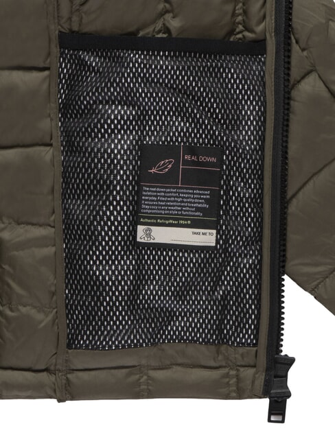 NEW EXPLORER Chaqueta de plumas con capucha tortuga marina - Chaquetas de plumas para hombre
