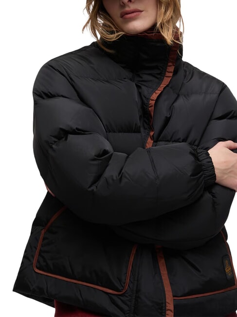 LORY Edred&oacute;n relleno de plumas negro - Chaquetas de plumas de mujer