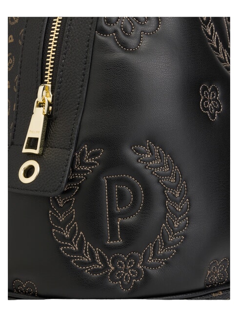 HERITAGE Mochila con bolsillo interior negro - Bolsos Mujer