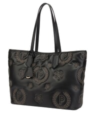POLLINI HERITAGE Bolso de hombro con neceser negro - Bolsos Mujer - 2
