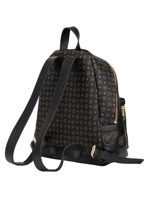 HERITAGE Mochila con bolsillo frontal negro - Bolsos Mujer