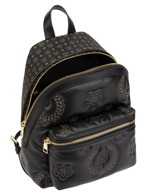 HERITAGE Mochila con bolsillo frontal negro - Bolsos Mujer
