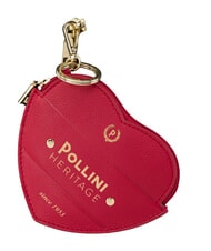 POLLINI HERITAGE Mochila con bolsillo frontal y llavero. negro rojo - Bolsos Mujer - 5