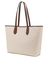 POLLINI HERITAGE Bolso de compras de hombro con neceser. marfil marr&oacute;n - Bolsos Mujer - 3