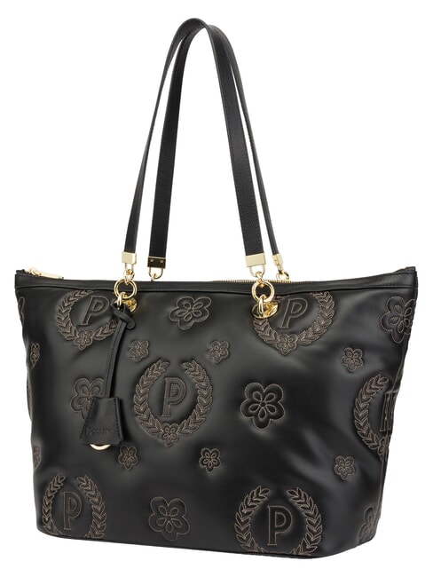 HERITAGE Bolso de compras de hombro negro - Bolsos Mujer