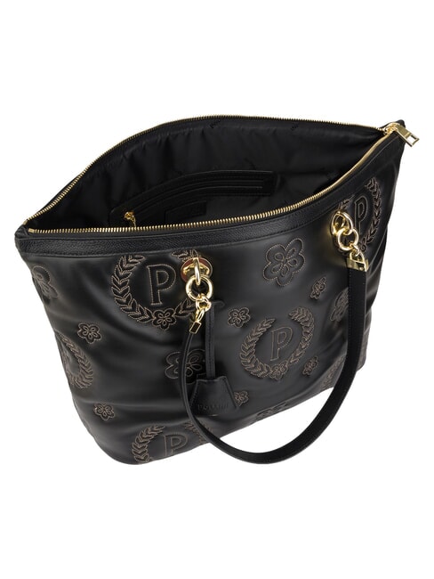 HERITAGE Bolso de compras de hombro negro - Bolsos Mujer