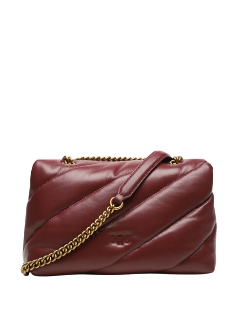 CLASSIC LOVE PUFF Bolso de napa Grosella intensa-oro antiguo - Bolsos Mujer