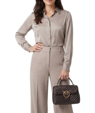 PINKO LOVE LADY PUFF Mini bolso de mano, con bandolera marr&oacute;n marrasca-oro antiguo - Bolsos Mujer - 2