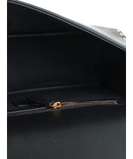 PINKO LOVE ONE SLOUCHY Bolso de hombro negro-oro antiguo - Bolsos Mujer - 4