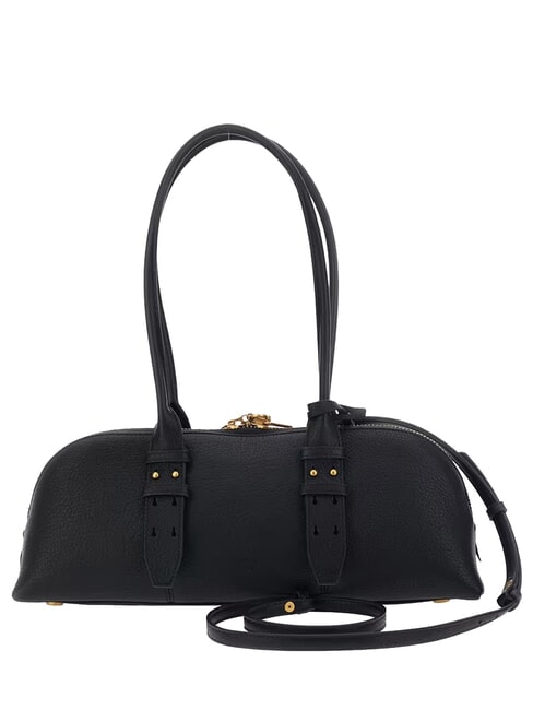 BOWLING Bolso de hombro con correa para el hombro. negro-oro antiguo - Bolsos Mujer