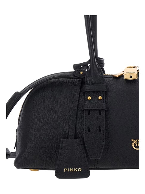 BOWLING Bolso de hombro con correa para el hombro. negro-oro antiguo - Bolsos Mujer