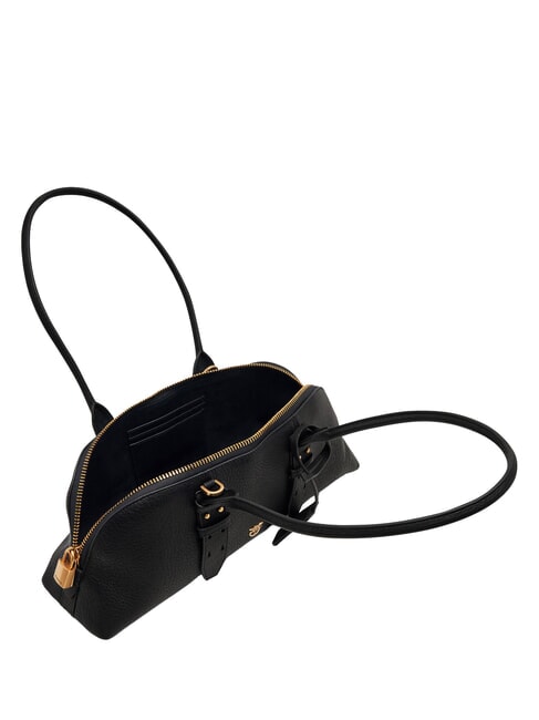 BOWLING Bolso de hombro con correa para el hombro. negro-oro antiguo - Bolsos Mujer