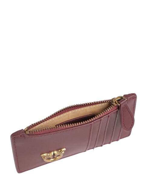 AIRONE Tarjetero / Monedero Grosella intensa-oro antiguo - Carteras Mujer