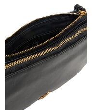 PINKO DOUBLE Bolso de hombro con correa para el hombro. negro-oro antiguo - Bolsos Mujer - 4