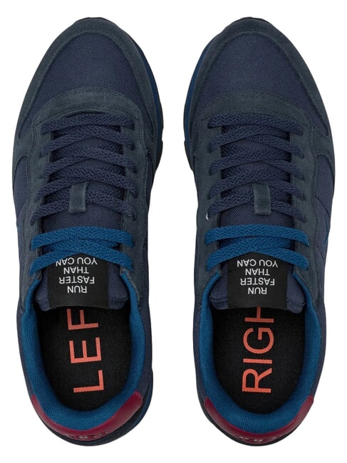 TOM SOLID Zapatillas azul marino/burdeos - Zapatos Hombre