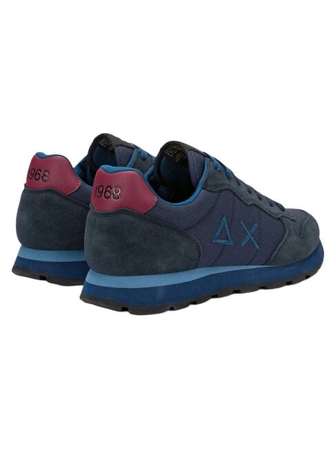 TOM SOLID Zapatillas azul marino/burdeos - Zapatos Hombre