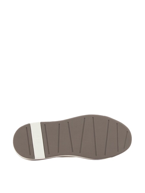 ACTION Zapatillas de cuero blanco roto + halc&oacute;n - Zapatos Hombre