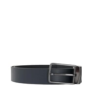 ARMANI EXCHANGE A|X Cintur&oacute;n de cuero de doble cara negro/azul marino - Cinturones - 2