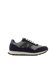 ARMANI EXCHANGE DROP MICROSUEDE Zapatillas con logotipo en contraste - Zapatos Hombre