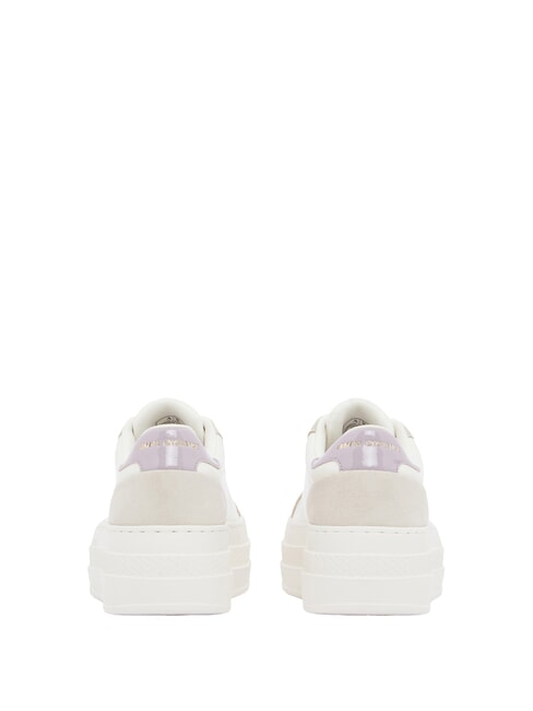 JANE Zapatillas de suela alta blanco roto + ballet - Zapatos Mujer