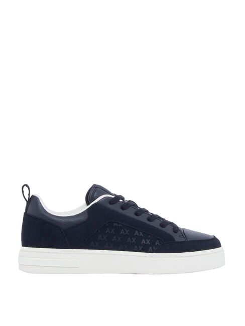 LONDON Zapatillas de cuero azul marino profundo - Zapatos Hombre