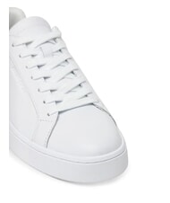 ARMANI EXCHANGE A|X COURTSIDE Zapatillas de cuero blanco brillante - Zapatos Hombre - 3