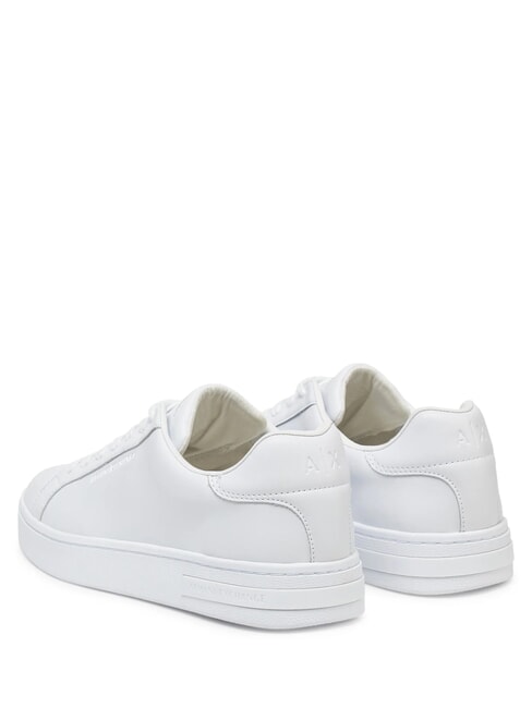 A|X COURTSIDE Zapatillas de cuero blanco brillante - Zapatos Hombre