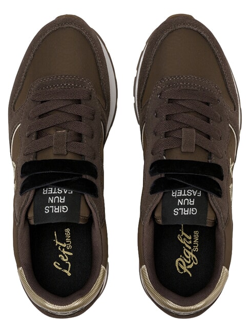 ALLY SILVER GOLD Zapatillas Marr&oacute;n - Zapatos Mujer