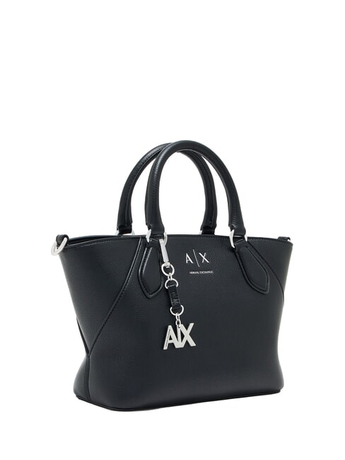 ISABEL Mini bolso shopper con correa para el hombro negro - Bolsos Mujer