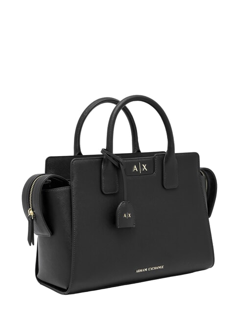 AMELIE Bolso de mano con correa para el hombro. negro - Bolsos Mujer