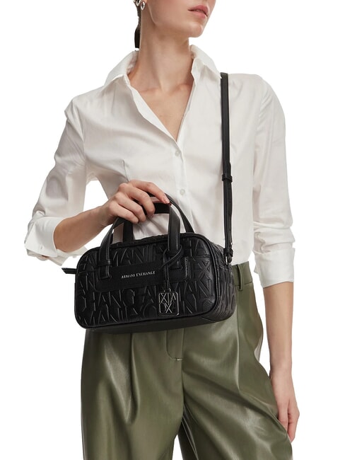 LIZ Bolso de mano con correa para el hombro. negro - Bolsos Mujer