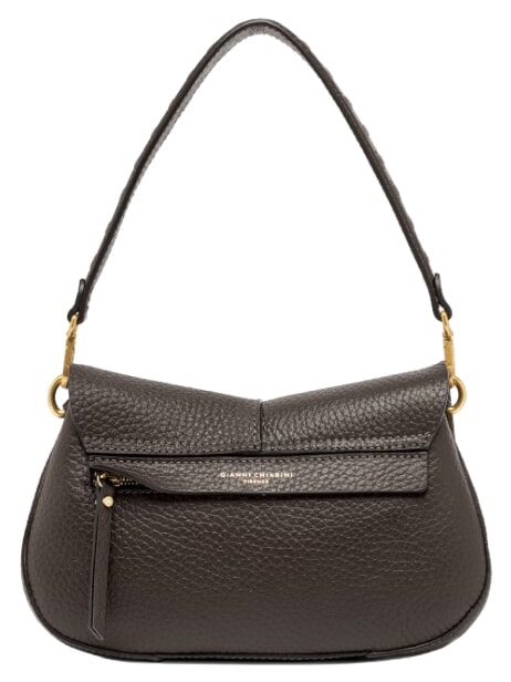 HELENA ROUND Bolso de hombro de piel con correa para el hombro. expresado - Bolsos Mujer