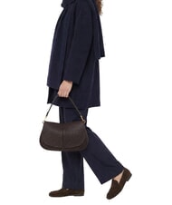 GIANNI CHIARINI HELENA ROUND Bolso de hombro de piel con correa para el hombro. expresado - Bolsos Mujer - 6