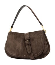 GIANNI CHIARINI HELENA ROUND Bolso de hombro de piel moca - Bolsos Mujer - 4