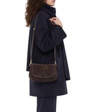 GIANNI CHIARINI HELENA ROUND Bolso de hombro de piel moca - Bolsos Mujer - 2