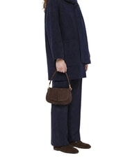 GIANNI CHIARINI HELENA ROUND Bolso de hombro de piel moca - Bolsos Mujer - 6