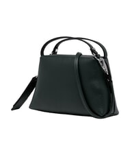 GIANNI CHIARINI ALIFA  Mini bolso de mano, con bandolera verde terciopelo - Bolsos Mujer - 4