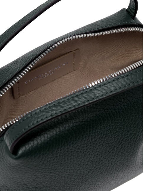 ALIFA  Mini bolso de mano, con bandolera verde terciopelo - Bolsos Mujer