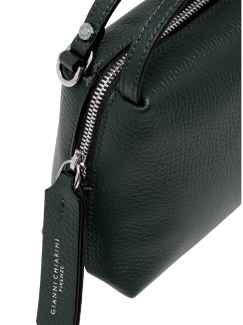 ALIFA  Mini bolso de mano, con bandolera verde terciopelo - Bolsos Mujer