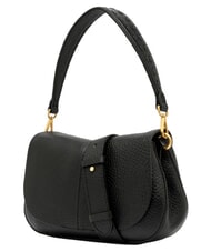 GIANNI CHIARINI HELENA ROUND Bolso de hombro de piel con correa para el hombro. negro - Bolsos Mujer - 3