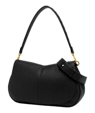 GIANNI CHIARINI HELENA ROUND Bolso de hombro de piel con correa para el hombro. negro - Bolsos Mujer - 3