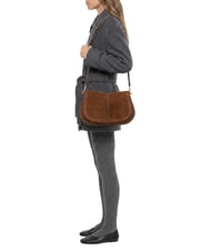 GIANNI CHIARINI HELENA ROUND Bolso de hombro de piel - Bolsos Mujer