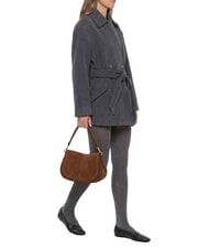 GIANNI CHIARINI HELENA ROUND Bolso de hombro de piel co&ntilde;ac - Bolsos Mujer - 7