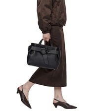GIANNI CHIARINI MIRANDA Bolso de piel con correa para el hombro. negro - Bolsos Mujer - 2