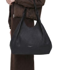 GIANNI CHIARINI DUA Bolso bandolera grande de piel noche - Bolsos Mujer - 2