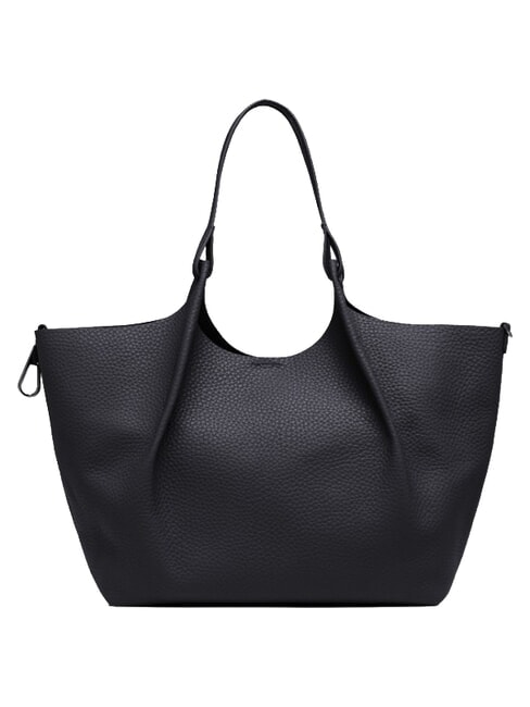 DUA Bolso bandolera grande de piel noche - Bolsos Mujer